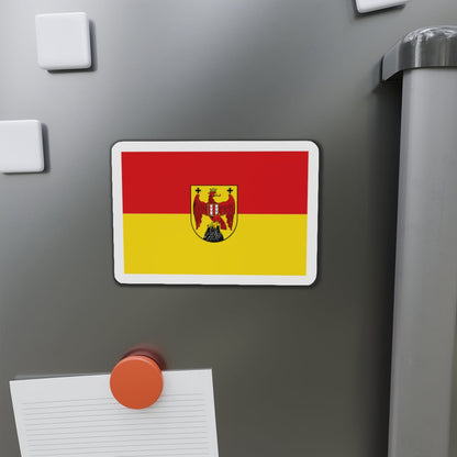 Flag of Burgenland Austria - Die-Cut Magnet-The Sticker Space