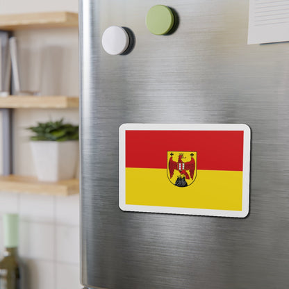 Flag of Burgenland Austria - Die-Cut Magnet-The Sticker Space