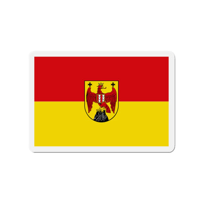 Flag of Burgenland Austria - Die-Cut Magnet-3" x 3"-The Sticker Space