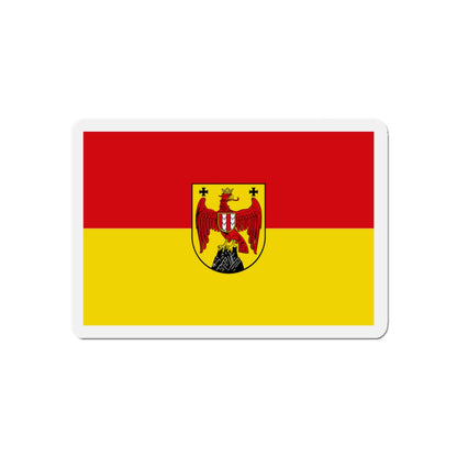 Flag of Burgenland Austria - Die-Cut Magnet-5" x 5"-The Sticker Space