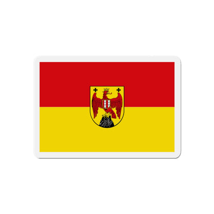 Flag of Burgenland Austria - Die-Cut Magnet-6 × 6"-The Sticker Space