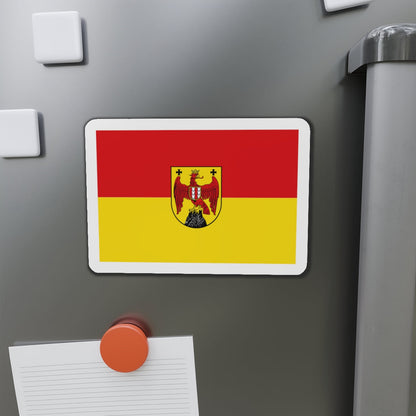 Flag of Burgenland Austria - Die-Cut Magnet-The Sticker Space