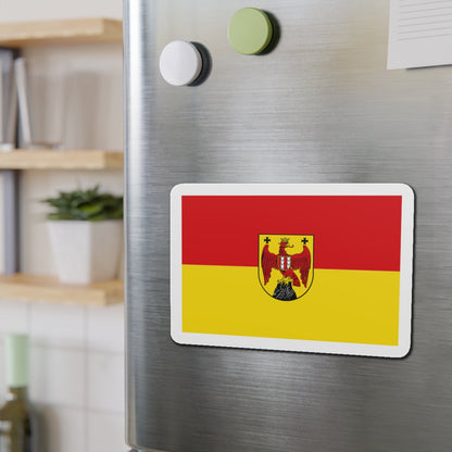 Flag of Burgenland Austria - Die-Cut Magnet-The Sticker Space