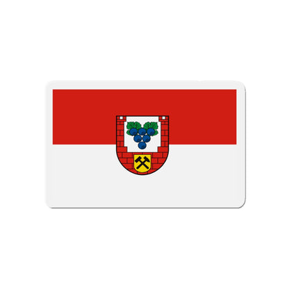 Flag of Burgenlandkreis Germany - Die-Cut Magnet-5" x 5"-The Sticker Space