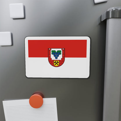 Flag of Burgenlandkreis Germany - Die-Cut Magnet-The Sticker Space