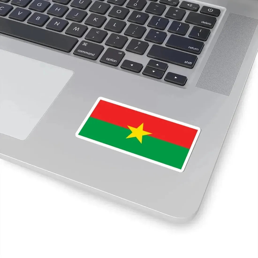 Flag of Burkina Faso 2-1 (Burkina Faso) STICKER Vinyl Kiss-Cut Decal - The Sticker Space