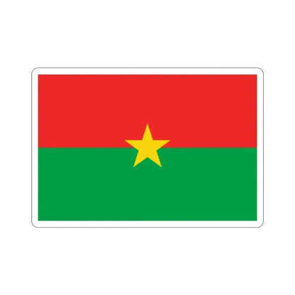 Flag of Burkina Faso STICKER Vinyl Die-Cut Decal 2 Inch - The Sticker Space