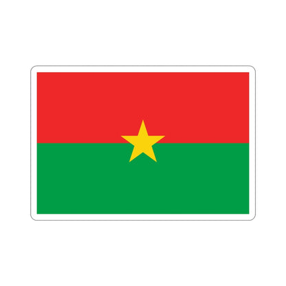 Flag of Burkina Faso STICKER Vinyl Die-Cut Decal-3 Inch-The Sticker Space