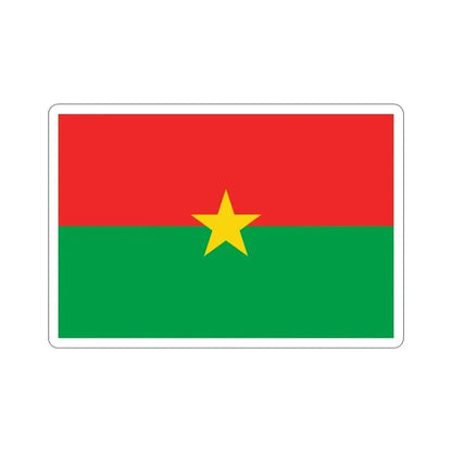 Flag of Burkina Faso STICKER Vinyl Die-Cut Decal - The Sticker Space