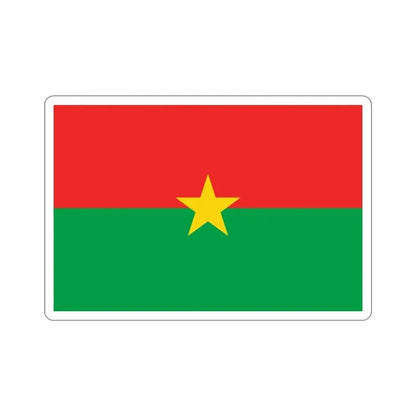 Flag of Burkina Faso STICKER Vinyl Die-Cut Decal - The Sticker Space