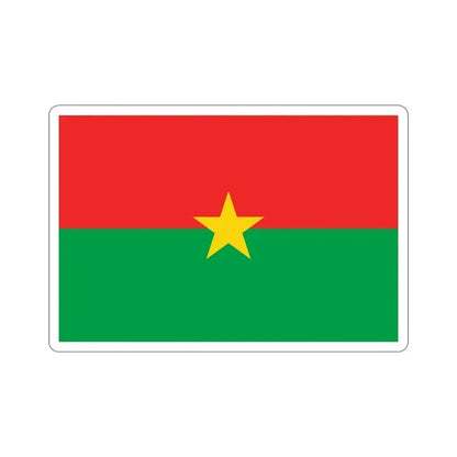 Flag of Burkina Faso STICKER Vinyl Die-Cut Decal - The Sticker Space