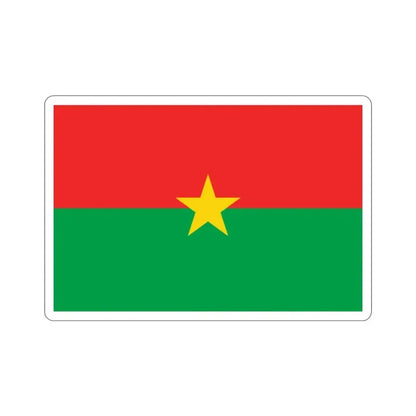 Flag of Burkina Faso STICKER Vinyl Die-Cut Decal - The Sticker Space