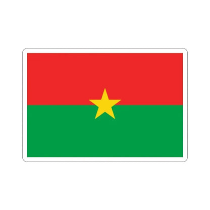 Flag of Burkina Faso STICKER Vinyl Die-Cut Decal - The Sticker Space