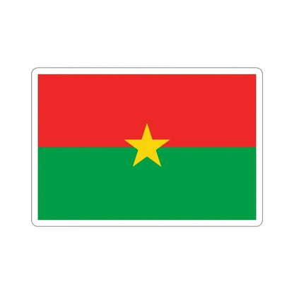 Flag of Burkina Faso STICKER Vinyl Die-Cut Decal - The Sticker Space