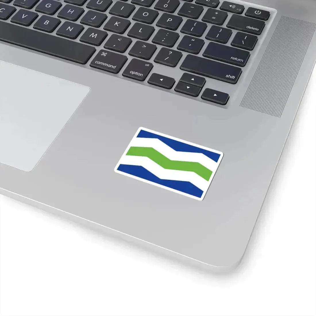 Flag of Burlington, Vermont - STICKER Vinyl Kiss-Cut Decal - The Sticker Space
