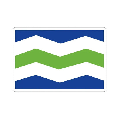 Flag of Burlington Vermont USA STICKER Vinyl Die-Cut Decal - The Sticker Space