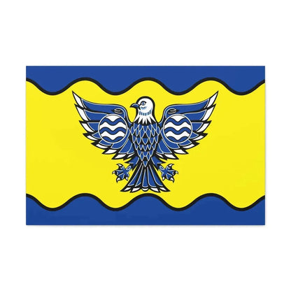 Flag of Burnaby BC Canada - Canvas Wall Art 30" x 20" 1.25" - The Sticker Space