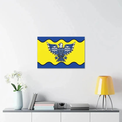 Flag of Burnaby BC Canada - Canvas Wall Art - The Sticker Space