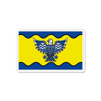 Flag of Burnaby BC Canada - Refrigerator Magnet - The Sticker Space