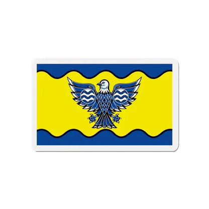 Flag of Burnaby BC Canada - Refrigerator Magnet - The Sticker Space