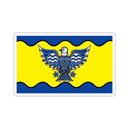 Flag of Burnaby BC Canada STICKER Vinyl Die-Cut Decal 4 Inch - The Sticker Space