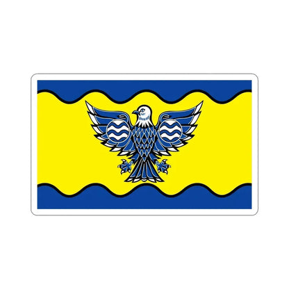 Flag of Burnaby BC Canada STICKER Vinyl Die-Cut Decal 4 Inch - The Sticker Space