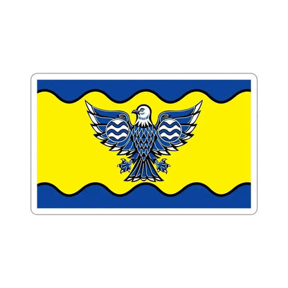 Flag of Burnaby BC Canada STICKER Vinyl Die-Cut Decal 6 Inch - The Sticker Space