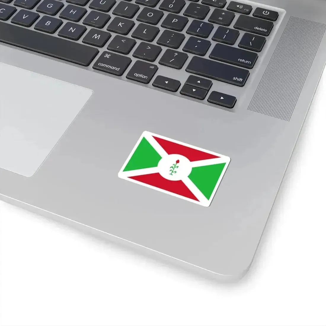 Flag of Burundi 1966-1967 (Burundi) STICKER Vinyl Kiss-Cut Decal - The Sticker Space