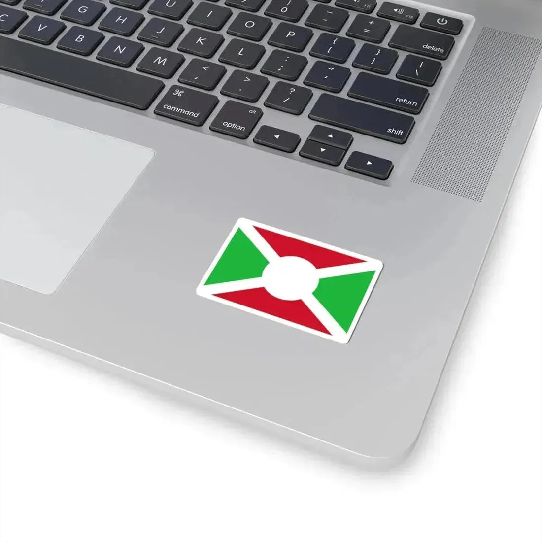 Flag of Burundi 1966 (Burundi) STICKER Vinyl Kiss-Cut Decal - The Sticker Space