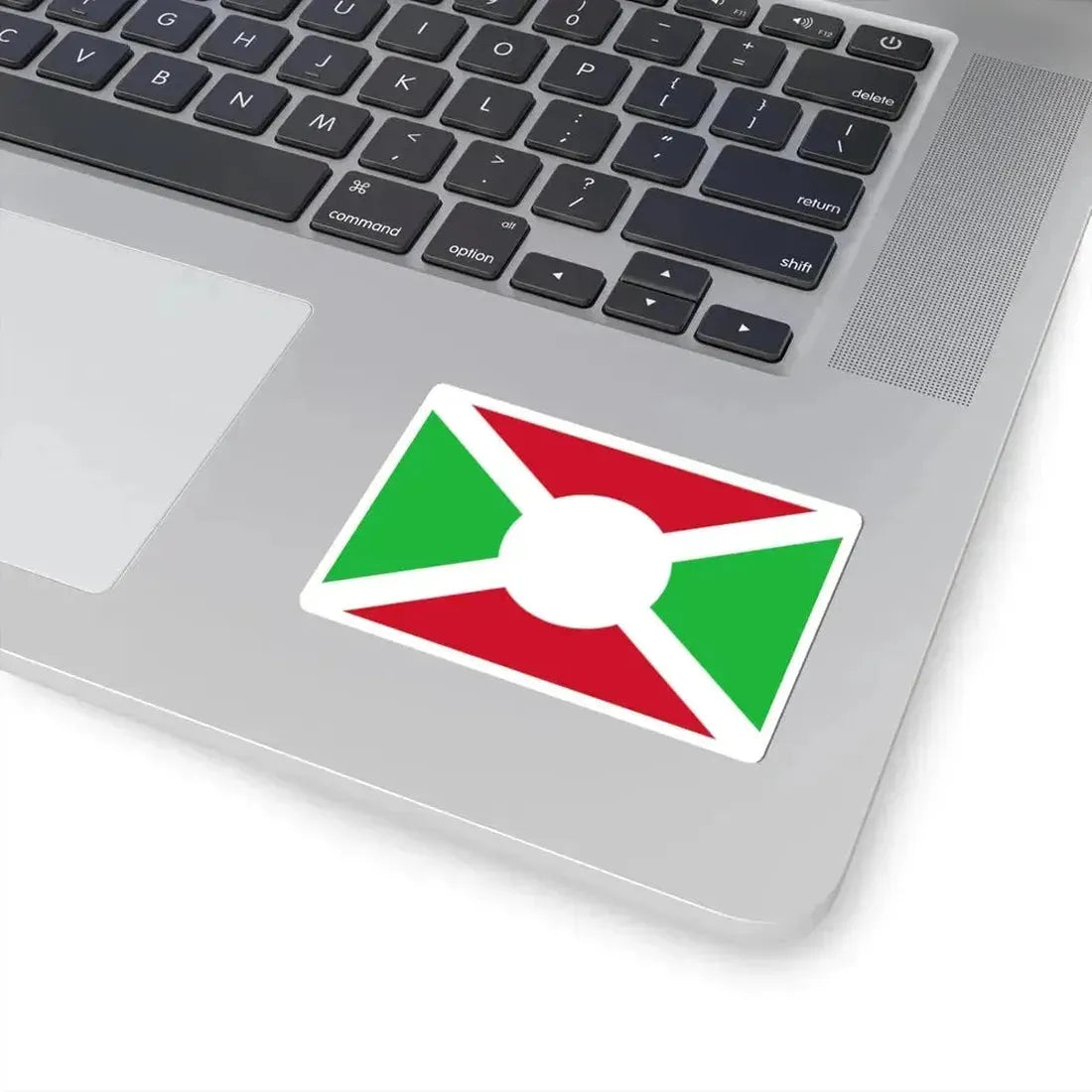 Flag of Burundi 1966 (Burundi) STICKER Vinyl Kiss-Cut Decal - The Sticker Space