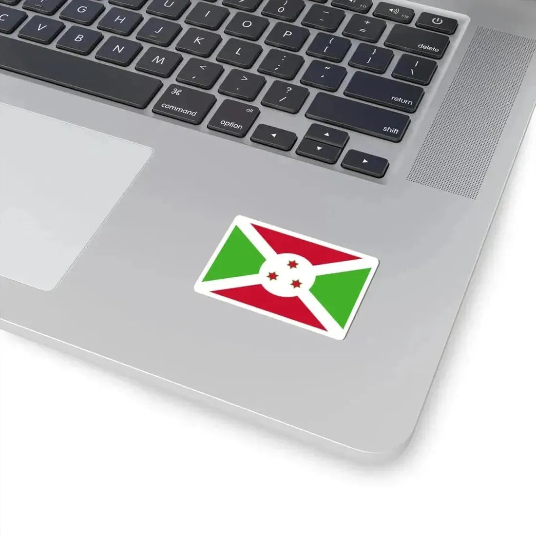 Flag of Burundi 1967-1982 (Burundi) STICKER Vinyl Kiss-Cut Decal - The Sticker Space
