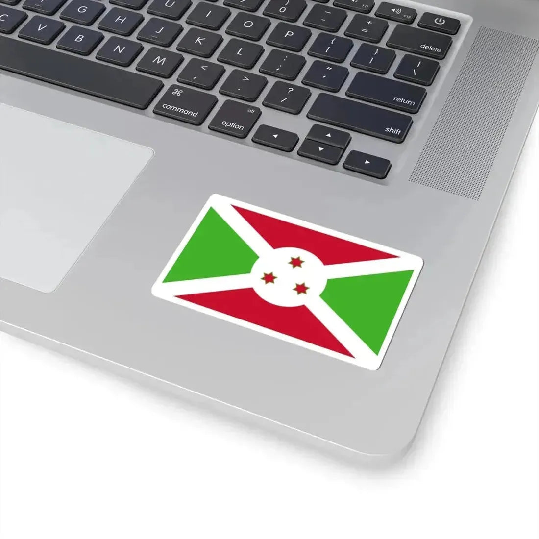 Flag of Burundi (Burundi) STICKER Vinyl Kiss-Cut Decal - The Sticker Space