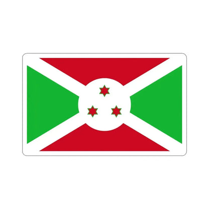 Flag of Burundi STICKER Vinyl Die-Cut Decal - The Sticker Space