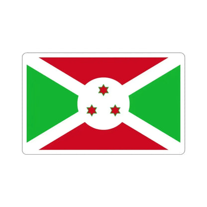 Flag of Burundi STICKER Vinyl Die-Cut Decal - The Sticker Space