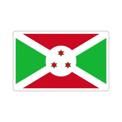 Flag of Burundi STICKER Vinyl Die-Cut Decal - The Sticker Space