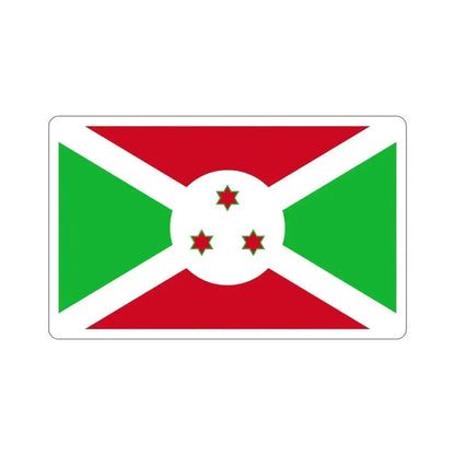 Flag of Burundi STICKER Vinyl Die-Cut Decal - The Sticker Space