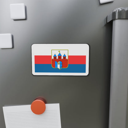 Flag of Bydgoszcz Poland - Die-Cut Magnet-The Sticker Space