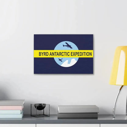 Flag of Byrd's Second Antarctic Expedition - Canvas Wall Art - The Sticker Space