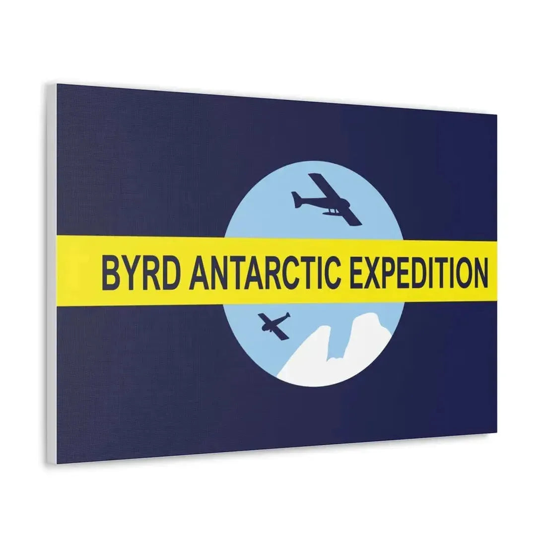 Flag of Byrd's Second Antarctic Expedition - Canvas Wall Art - The Sticker Space