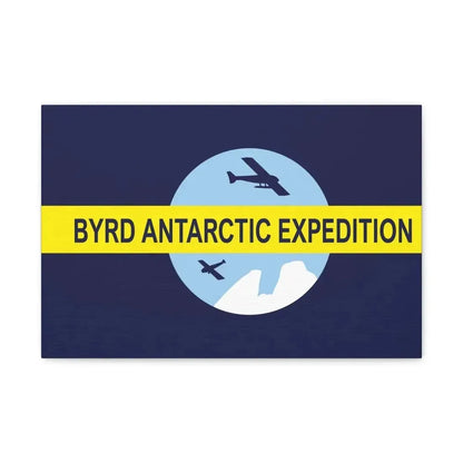 Flag of Byrd's Second Antarctic Expedition - Canvas Wall Art - The Sticker Space