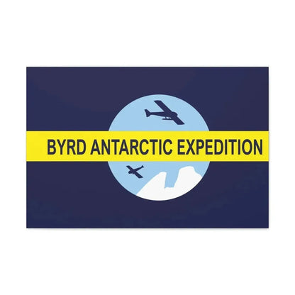 Flag of Byrd's Second Antarctic Expedition - Canvas Wall Art - The Sticker Space