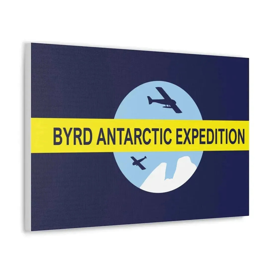 Flag of Byrd's Second Antarctic Expedition - Canvas Wall Art - The Sticker Space