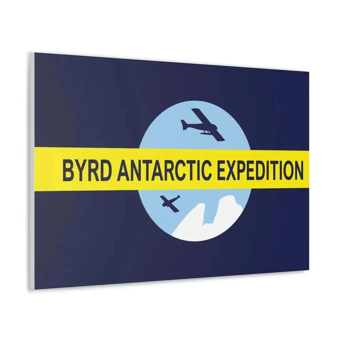 Flag of Byrd's Second Antarctic Expedition - Canvas Wall Art - The Sticker Space