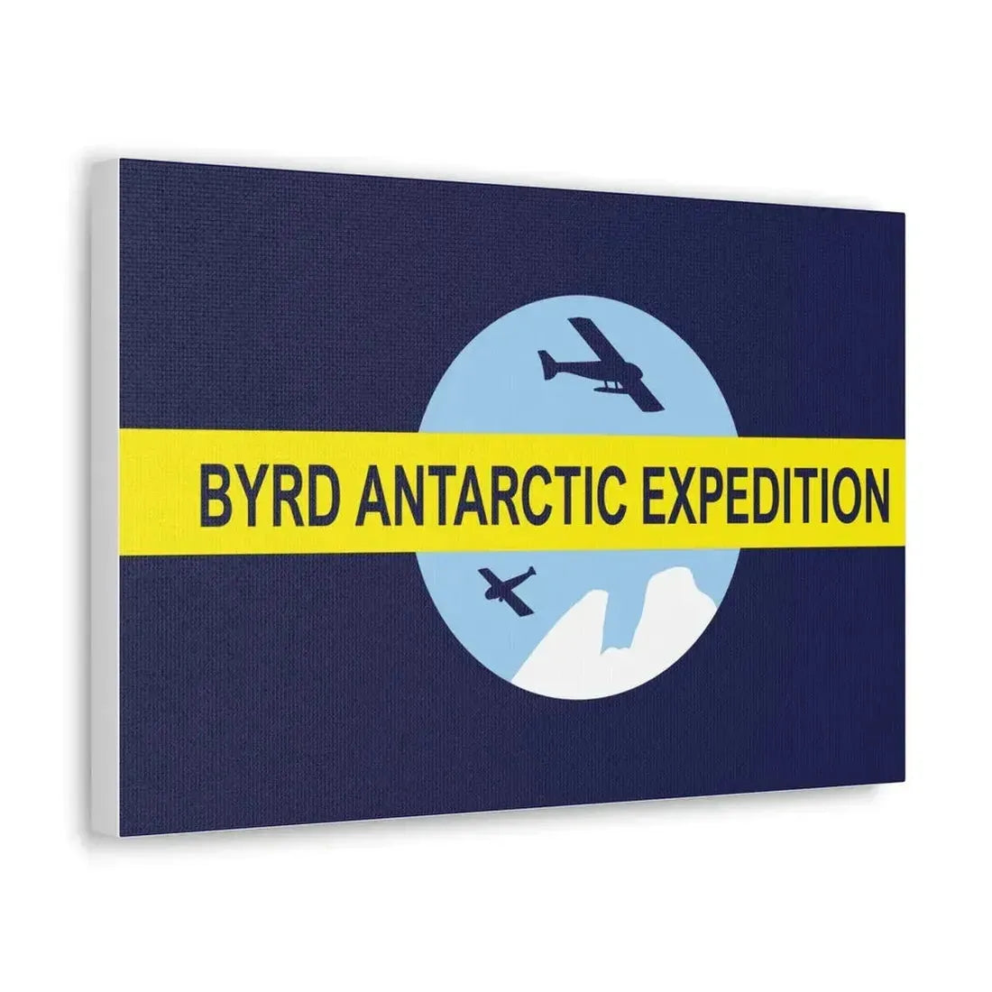 Flag of Byrd's Second Antarctic Expedition - Canvas Wall Art - The Sticker Space