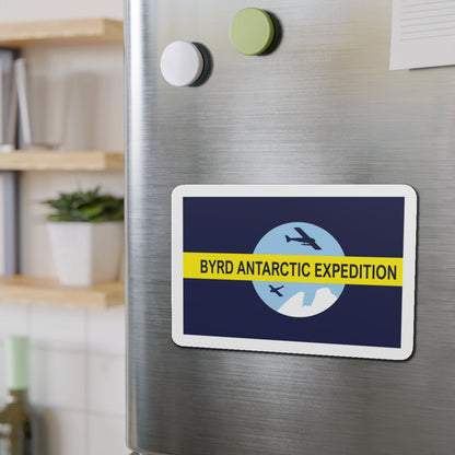 Flag of Byrd's Second Antarctic Expedition - Die-Cut Magnet-The Sticker Space