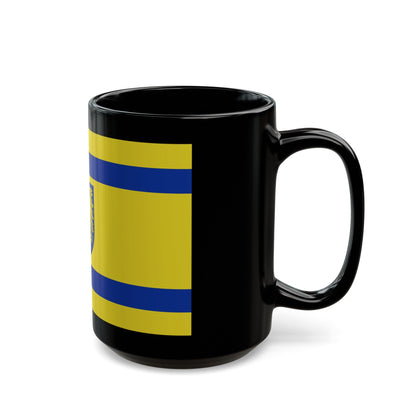 Flag of Bytom Poland - Black Coffee Mug-The Sticker Space