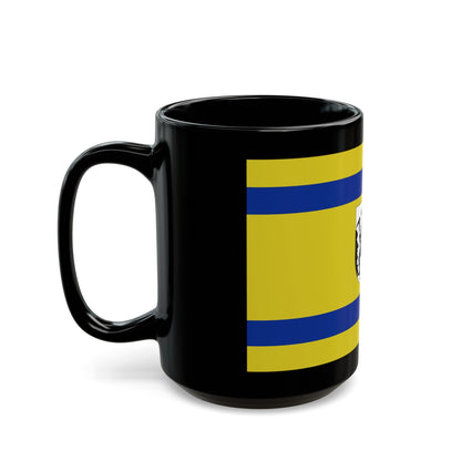 Flag of Bytom Poland - Black Coffee Mug-The Sticker Space