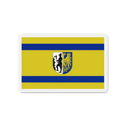 Flag of Bytom Poland - Refrigerator Magnet 3 Inch - The Sticker Space