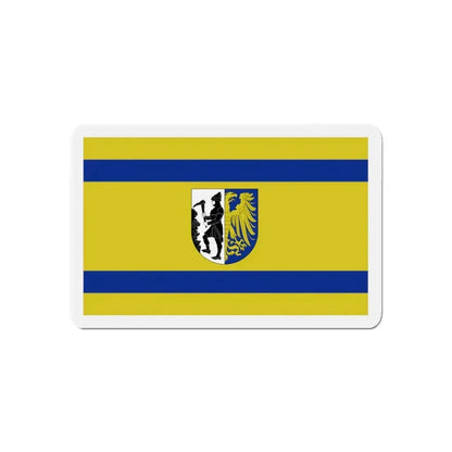 Flag of Bytom Poland - Refrigerator Magnet 5 Inch - The Sticker Space