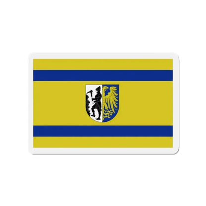Flag of Bytom Poland - Refrigerator Magnet - The Sticker Space